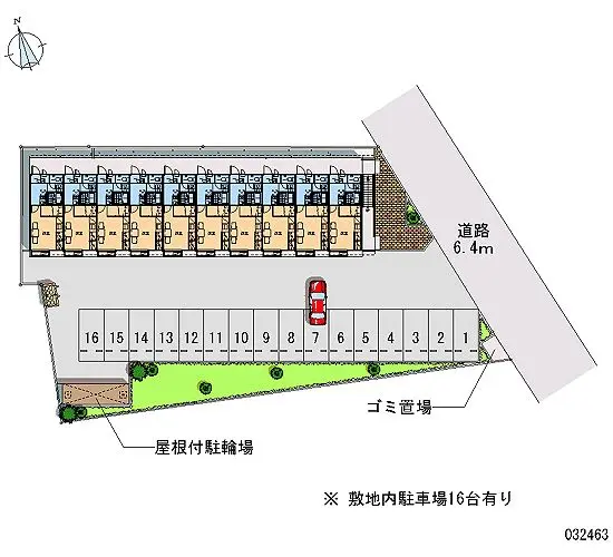 ★手数料０円★厚木市下川入　月極駐車場（LP）